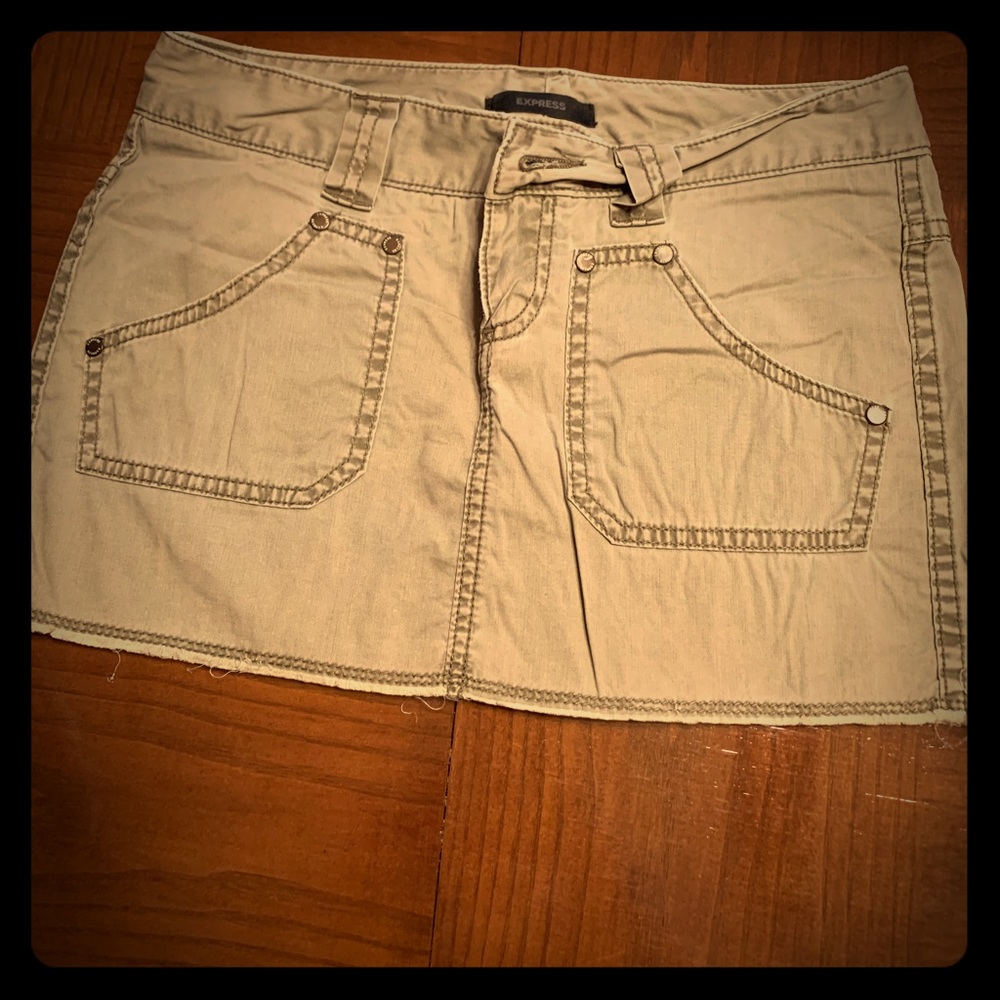Express Jean Skirt